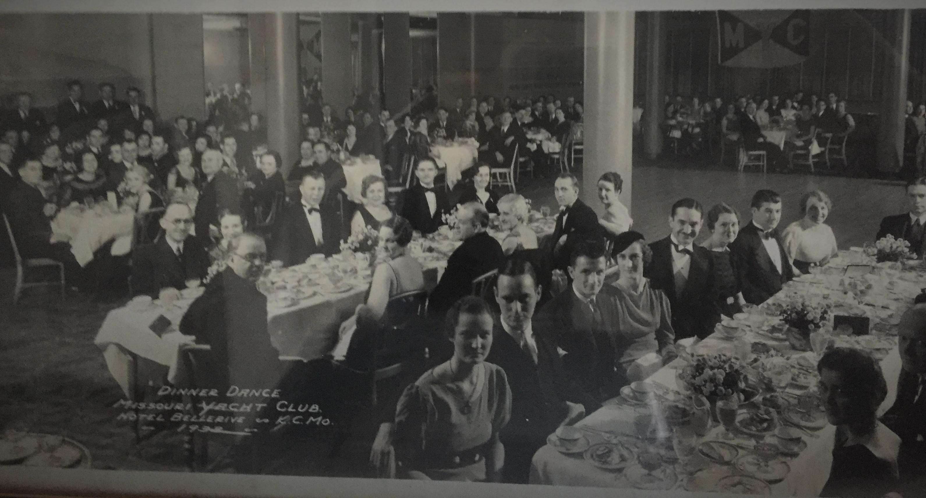 1933 dinner dance at the Hotel Bellerive, Kansas City